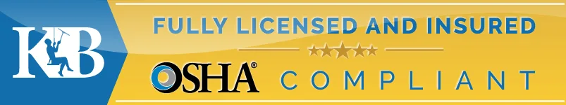 KB High Rise Inc. is a fully licensed and insured company, OSHA compliant